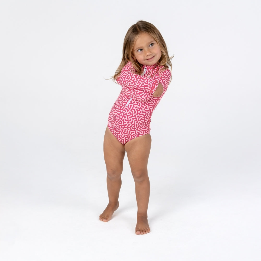 Badawii Beachwear - Girl Swimsuit - Coral Reef