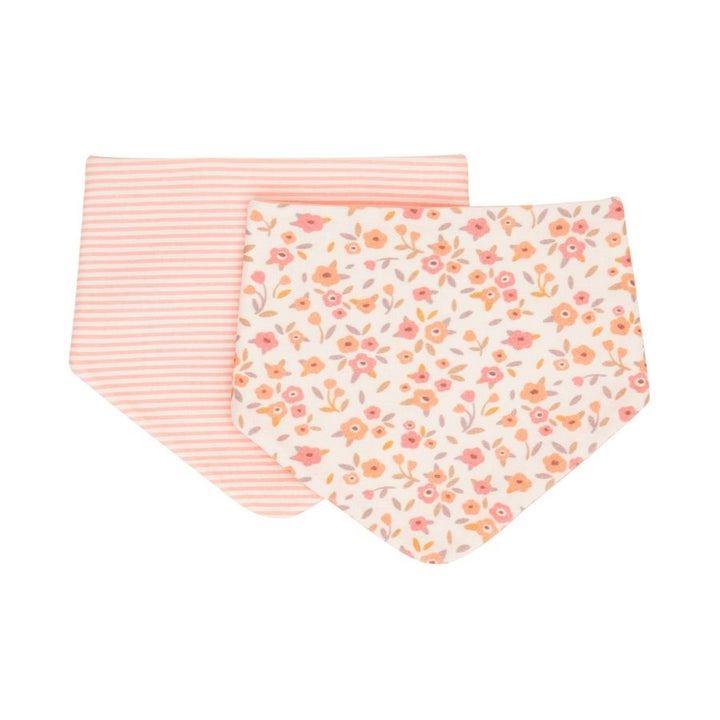 أول فور إيلا - مريلة باندانا قابلة للقلب - باقة زهور - قطعتان