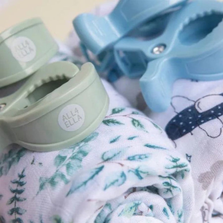 All4Ella - Bamboo and 2 Pram Peg Box Set - Planes