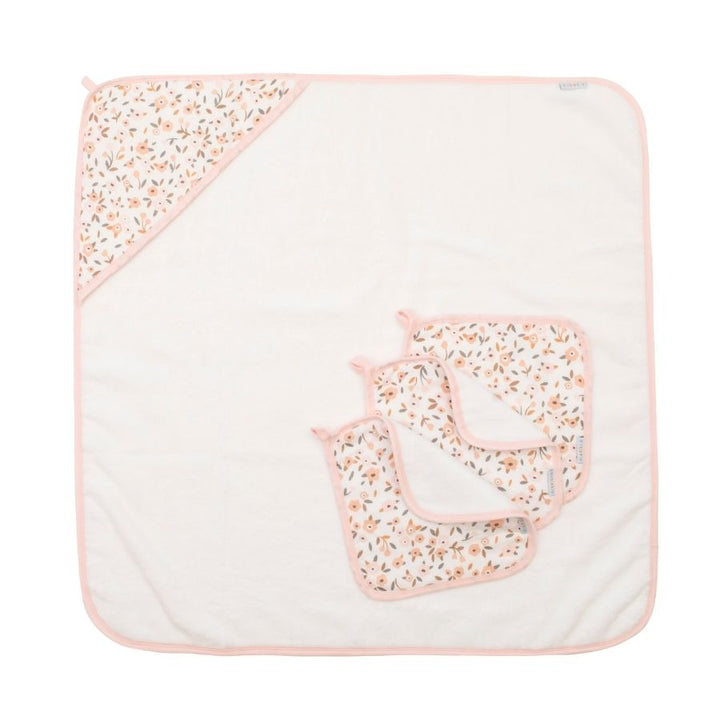 All4ella - Wash Cloth - Pack of 3 - Floral Bouquet