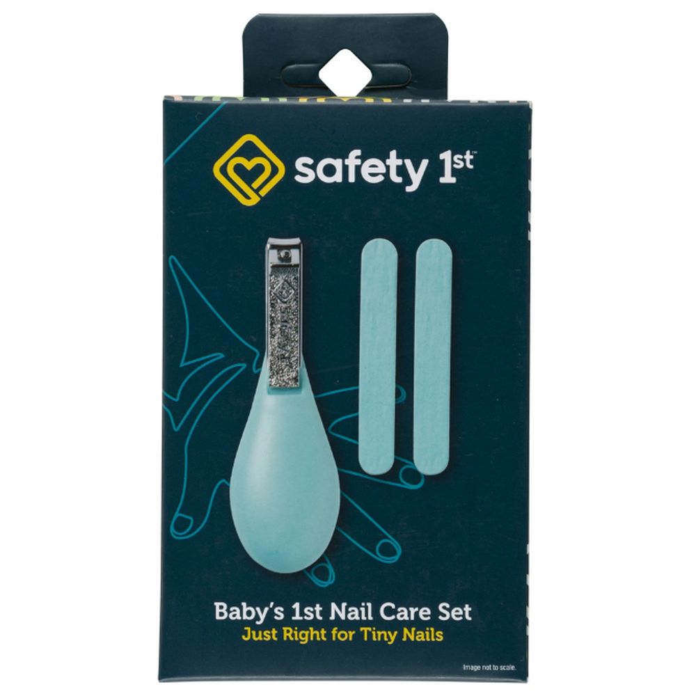 السلامة أولاً - مجموعة العناية بالأظافر للأطفال - مجموعة من 3 قطع