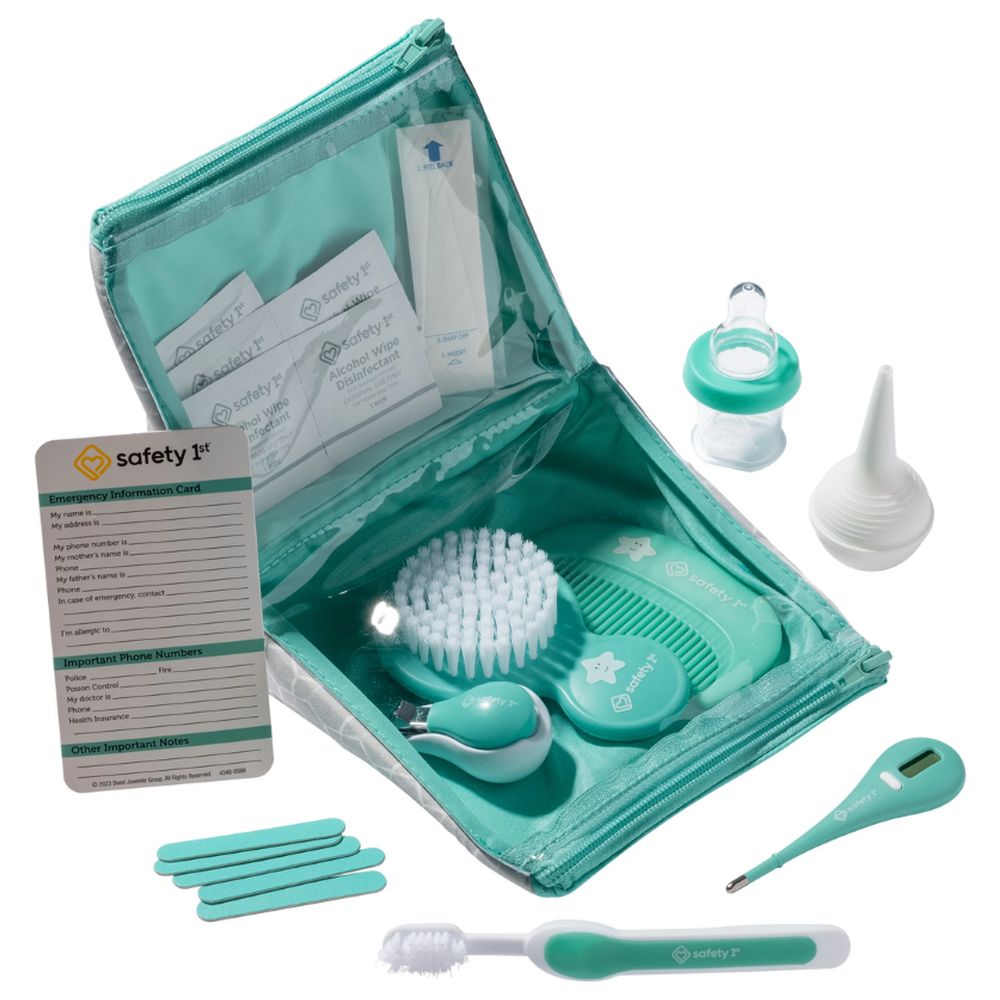 مجموعة أدوات العناية بالصحة والعناية بالأطفال من سيفتي فيرست - مجموعة من ٢٤ قطعة