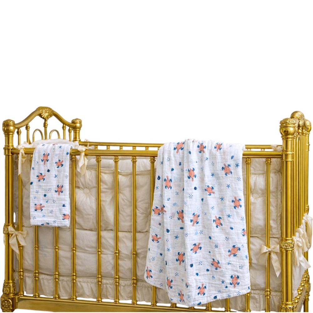 طقم كيندر فالي - ويلو للمسلمات من قماط ورغوة تجشؤ