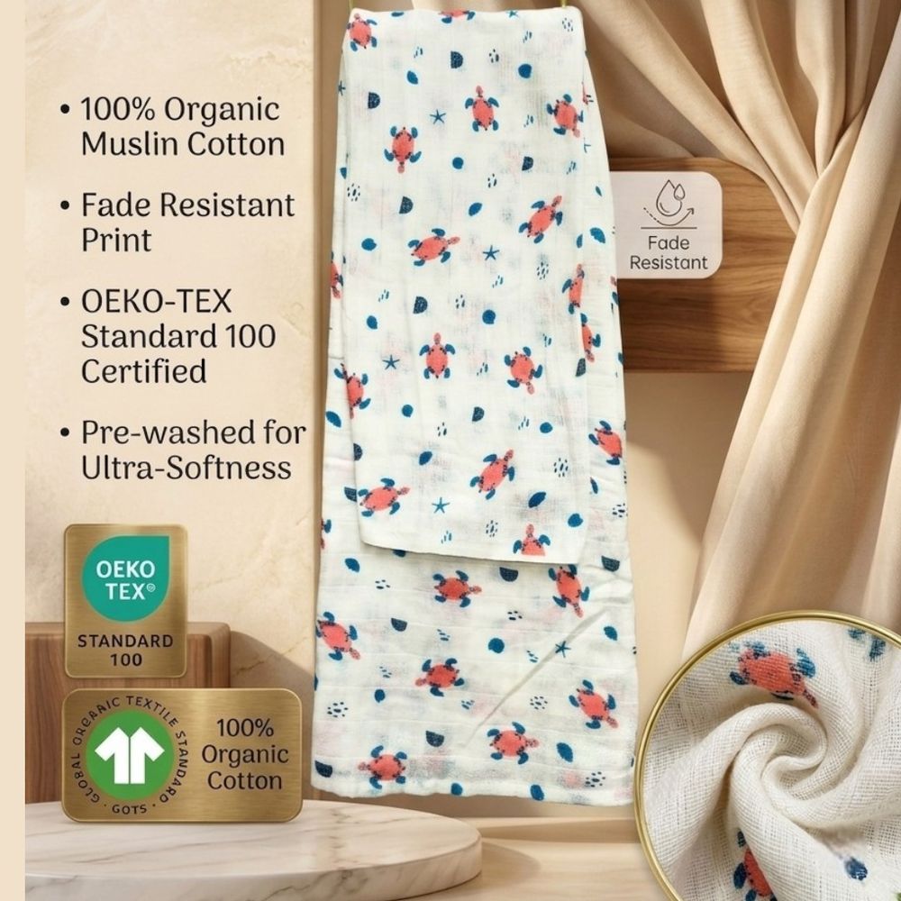 Kinder Valley - Willow Muslim Swaddle & Burp Cloth Set