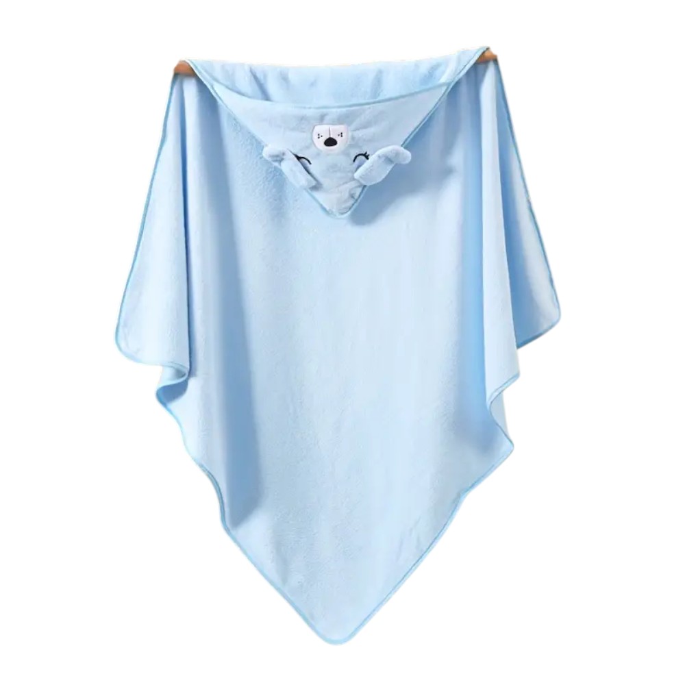كيندر فالي - منشفة بغطاء للرأس جنتل تاتش - أصدقاء الحيوانات