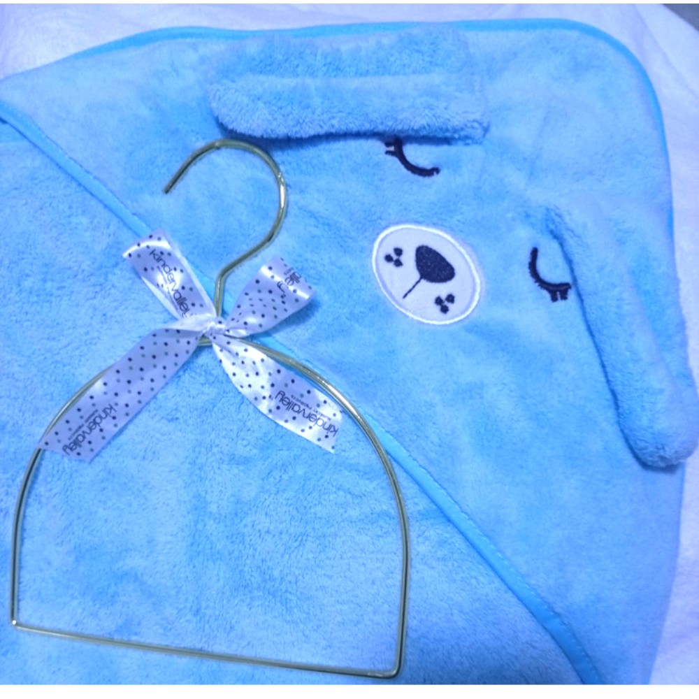 كيندر فالي - منشفة بغطاء للرأس جنتل تاتش - أصدقاء الحيوانات