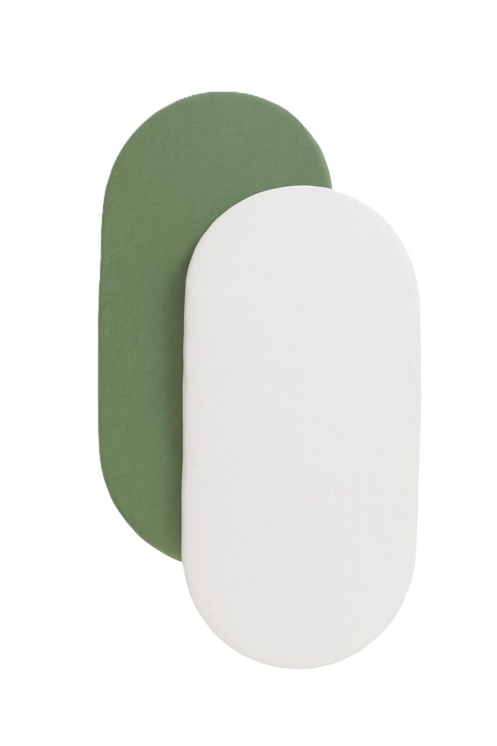 Kinder Valley - Cotton Jersey Bassinet Fitted Sheets Only - Multicolor - 2 Pcs