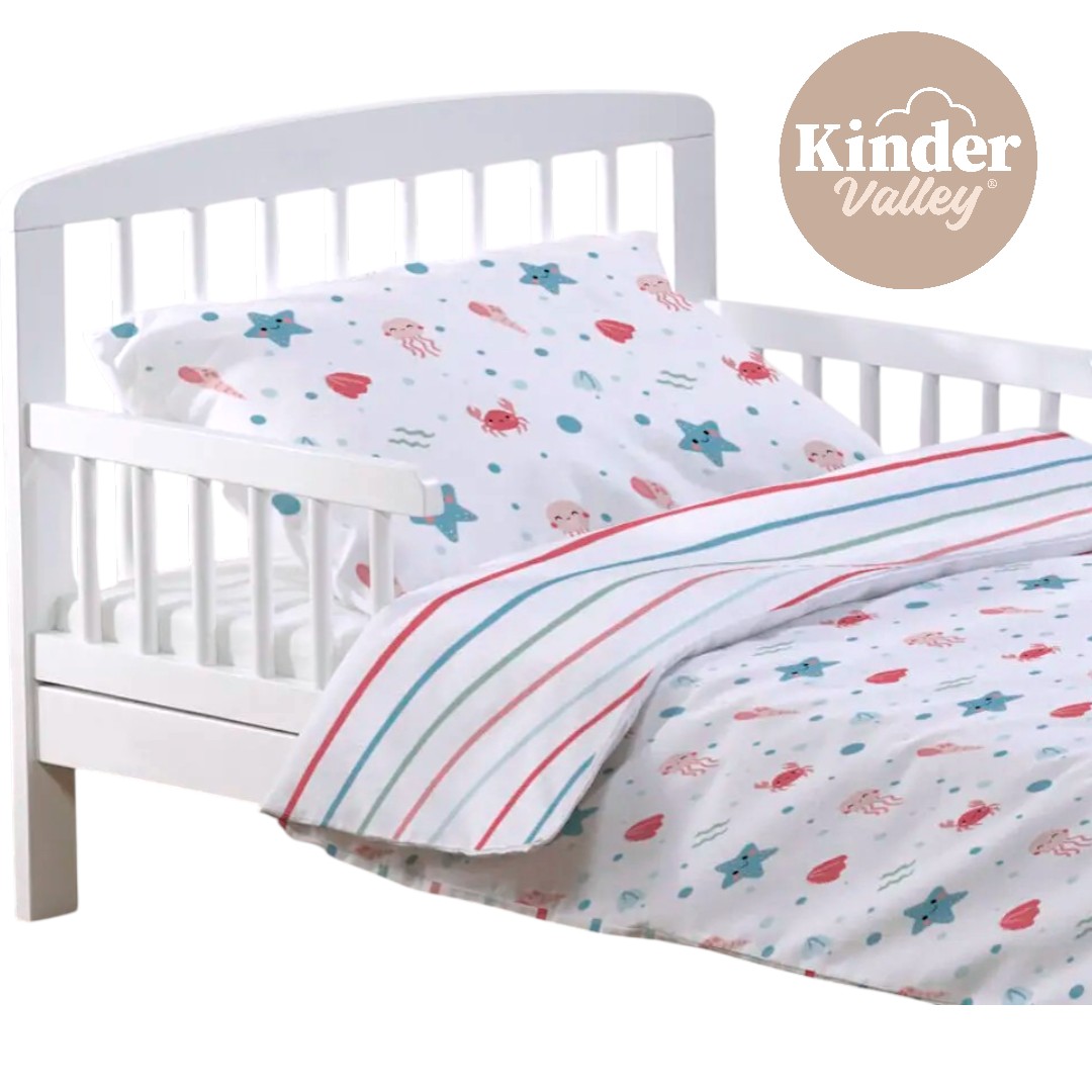 Kinder Valley - Bubble And Fun Cotton Kids Bedding - 3 Pc Set