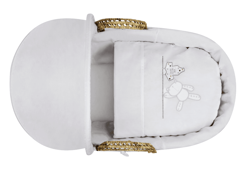 كيندر فالي - مهد المواليد واش داي بالم - دب - أبيض