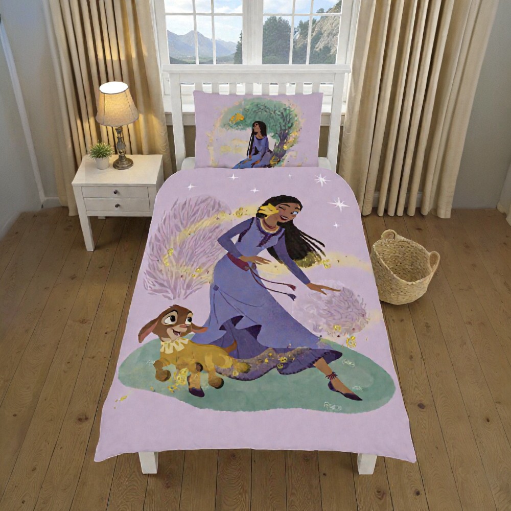 Kinder Valley - Disney Wish Reversible Single Duvet Cover Set Only