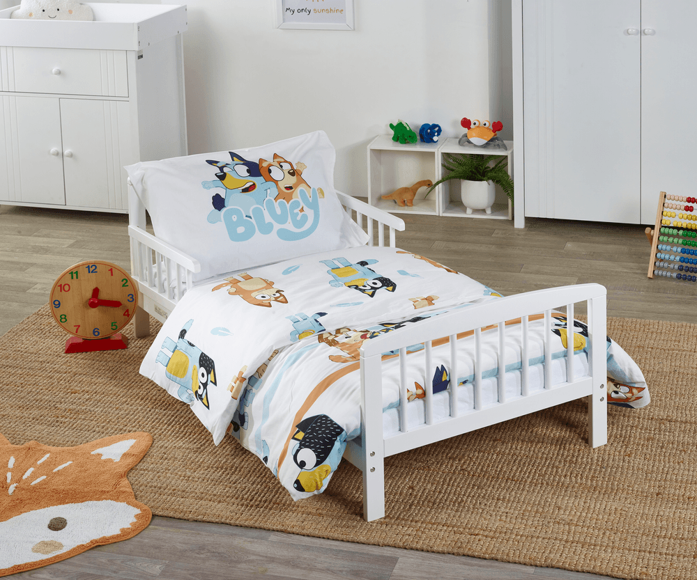 Kinder Valley - Bluey Toddler Bedding - 4pc Set