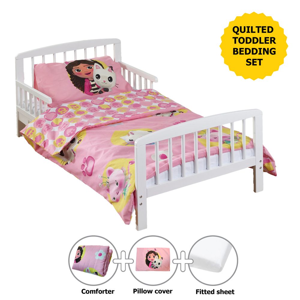 Kinder Valley - Gabby Doll House Toddler Bedding - 4pc Set