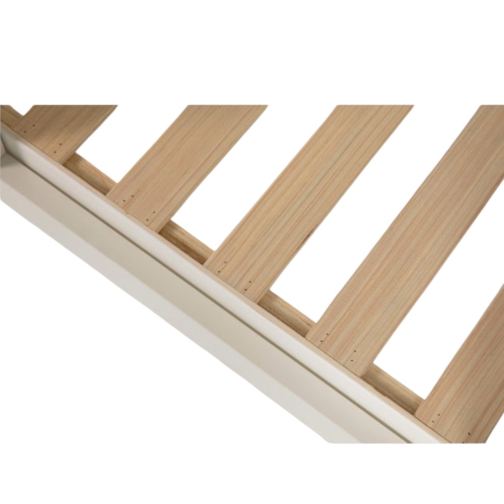 سرير أطفال فاخر من مجموعة "كيندر فالي" من "باريس تيودور روز" - لون أبيض دافئ 3