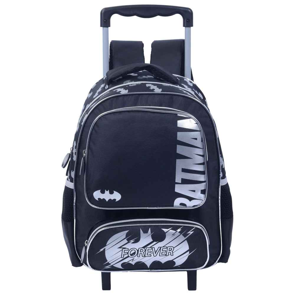 باتمان - شنطة ظهر بعجلات للأطفال - 13.5 إنش/34.5 سم