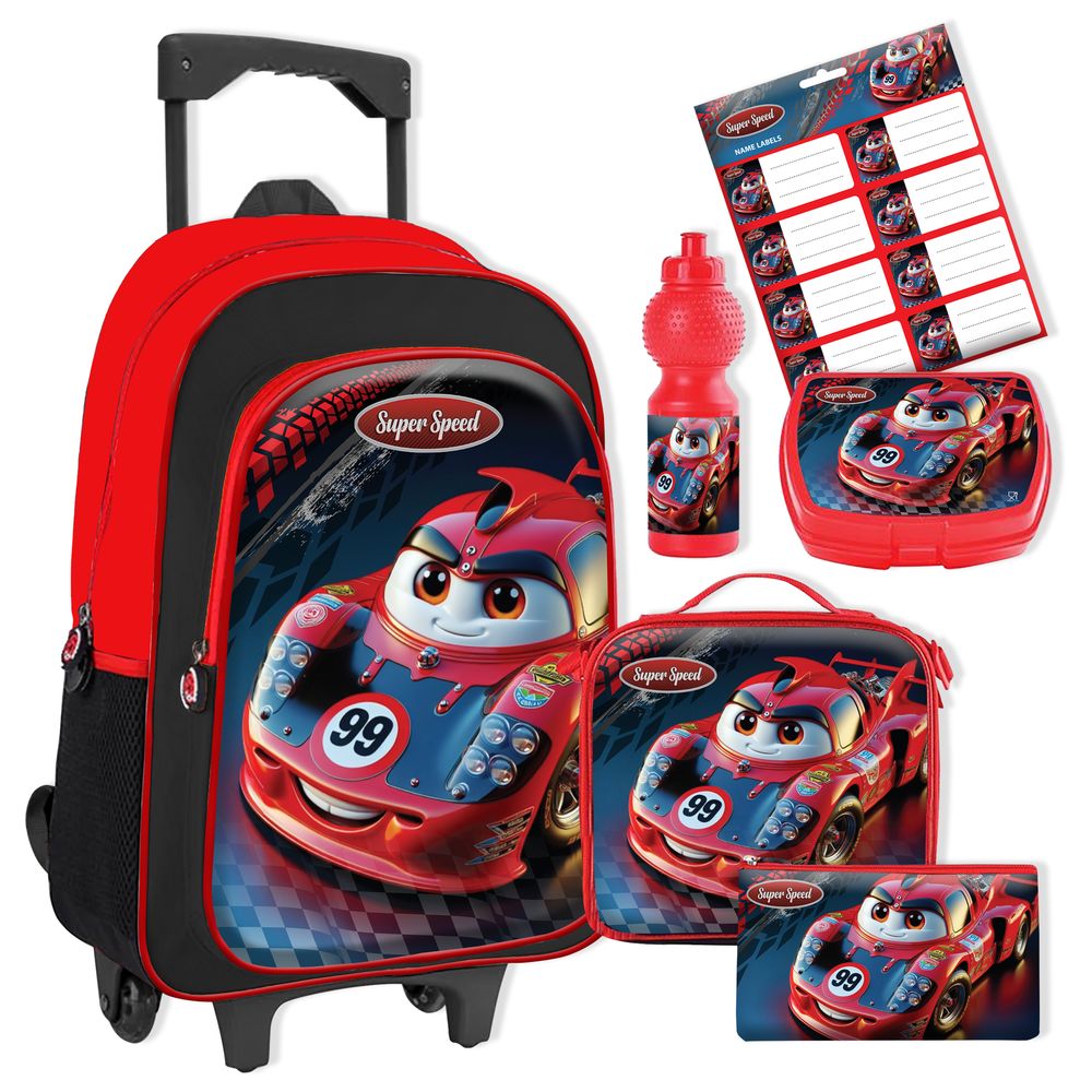 Rainbow Max - 6-In-1 Trolley Bag Set - 16-Inch