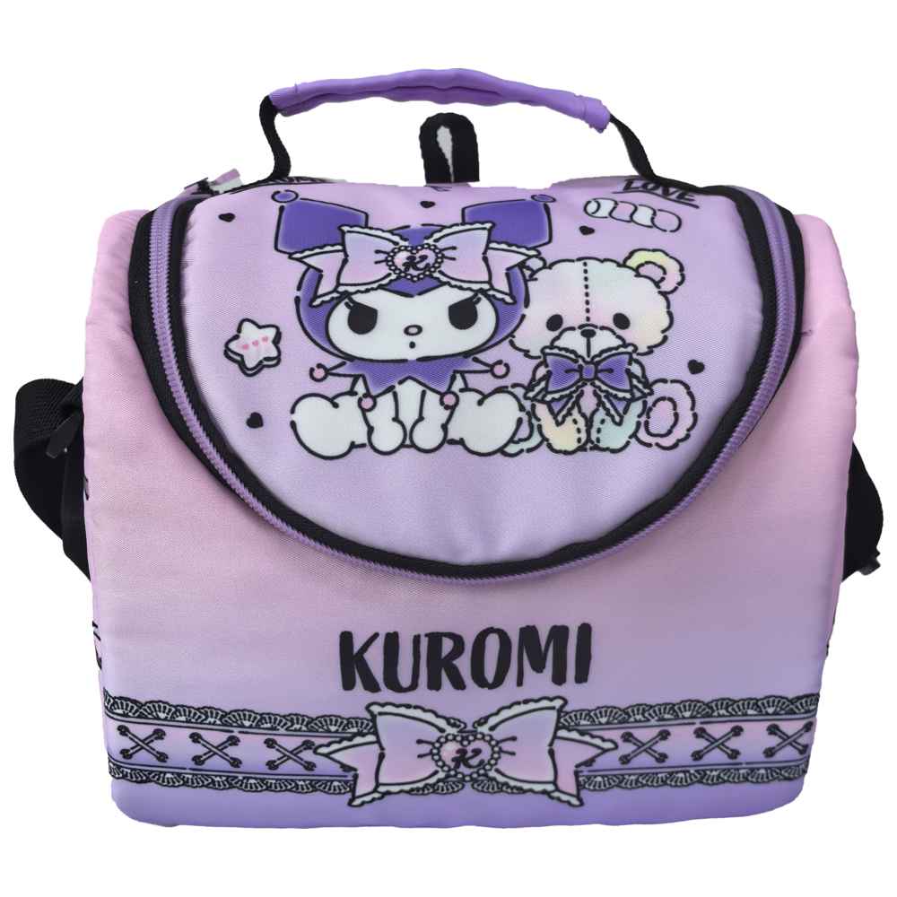 Kuromi - Insulated Lunch Bag - Pink/Purple - 6 L