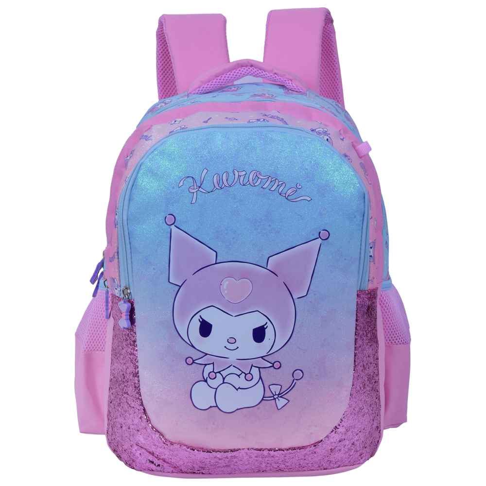 Kuromi - Kids Backpack - Pink - 16-Inch/41cm