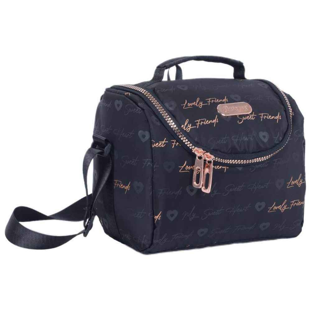 بوز - شنطة غداء معزولة - أسود