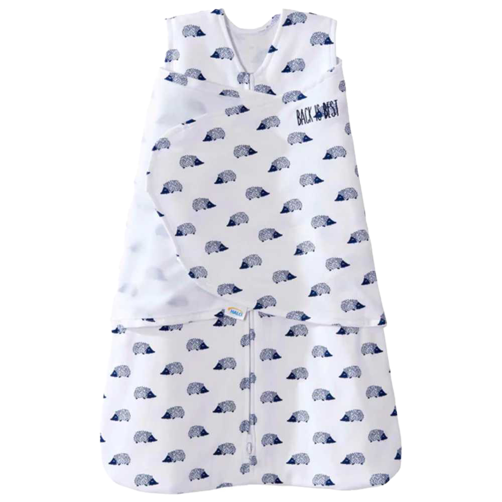 Halo - 1.5 Tog 100% Cotton Sleepsack Swaddle - Hedgehog