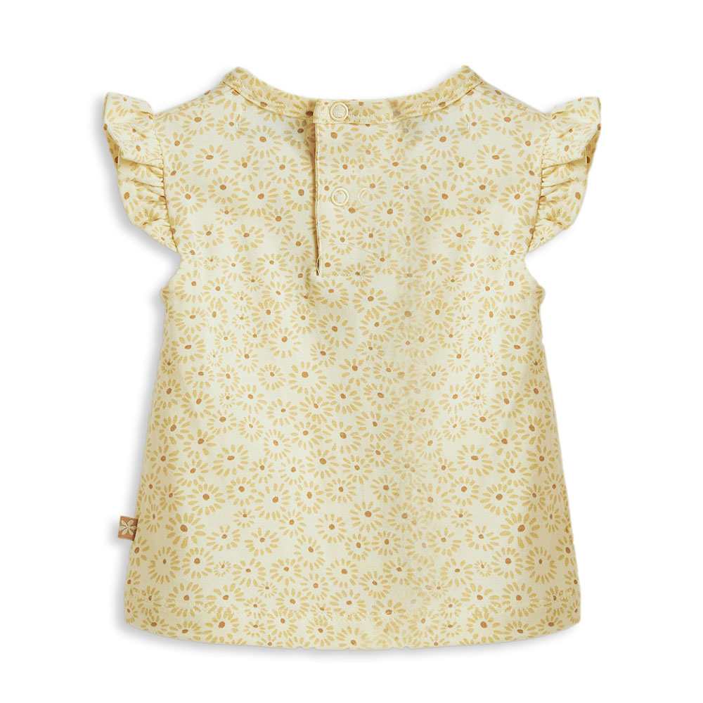 ديركجي - طقم مكون من قطعتين - توب وشورت للبنات - وردي باهت