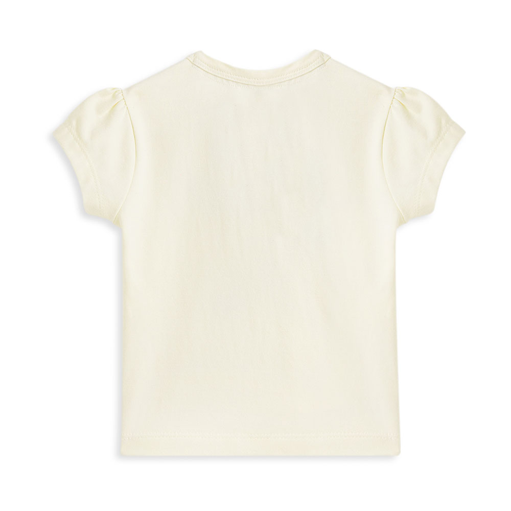 Dirkje - 3pc-Set - Girls' T-Shirt & Trousers With Headband - White/Dusty Pink