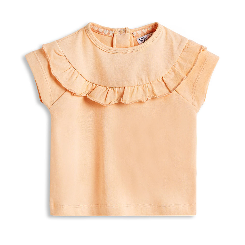 Dirkje - 2pc-Set - Babysuit And Headband - Peach