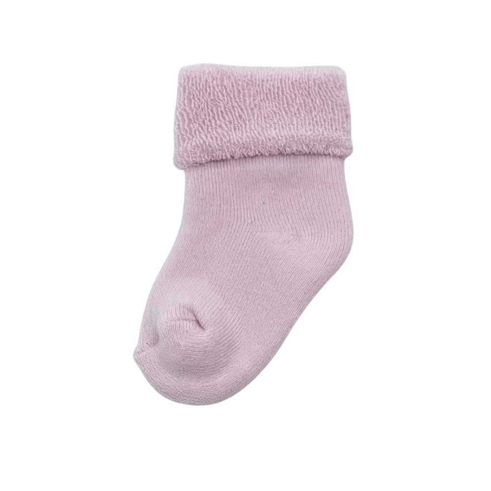 Victor And Jane - 4pc-Set - Baby's Roll Top Towelling Socks - Multicolor