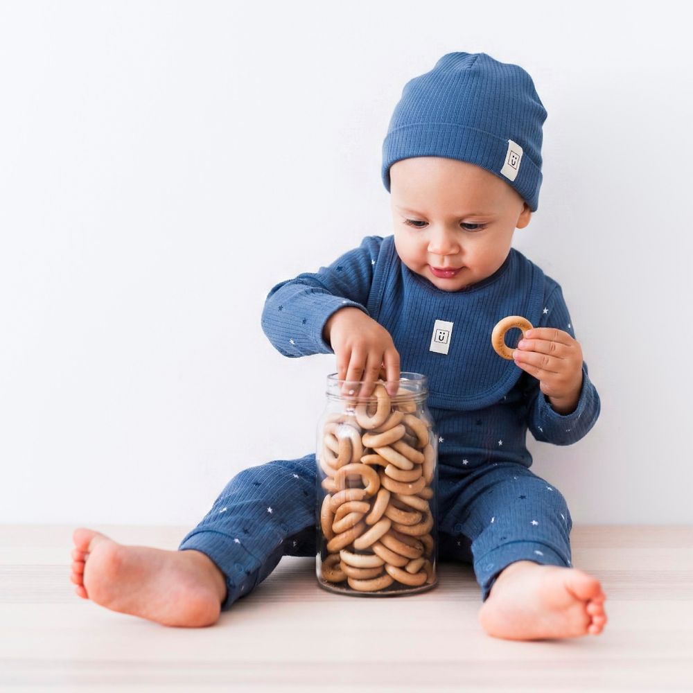 Babies Basic - 3pc-Set - Cotton Sleepsuit Set