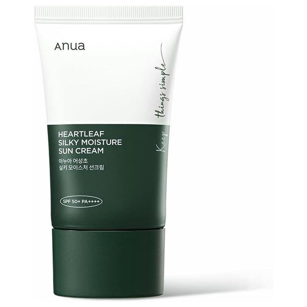 Anua - Heartleaf Silky Moisture Sun Cream - 50 ml