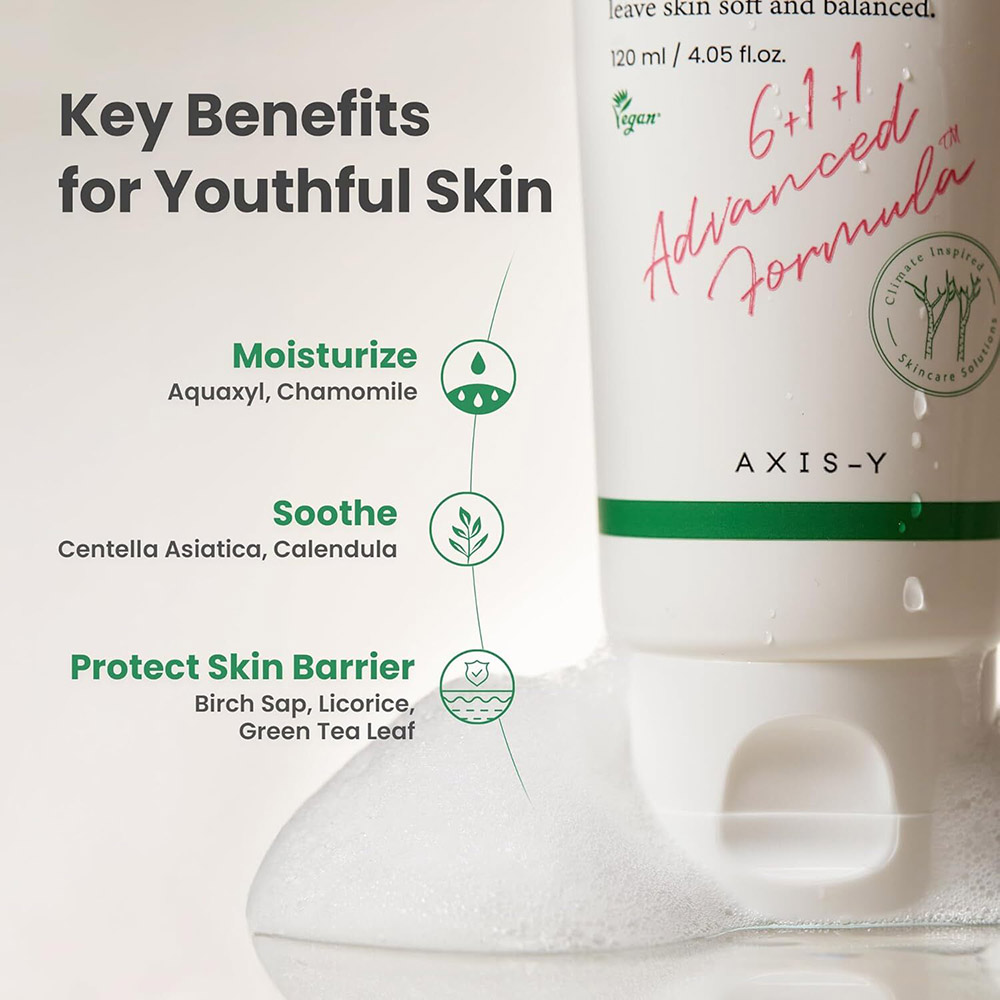 AXIS-Y - Sunday Morning Refreshing Cleansing Foam - 120 ml