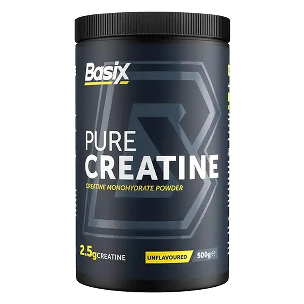 Basix - Pure Creatine Unflavored Power - 500 gm