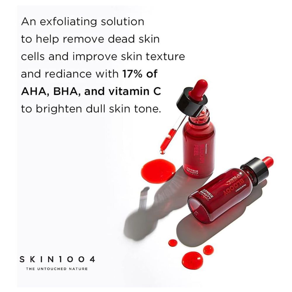 SKIN1004 - AHA 17% Facial Exfoliant Bloody Peel - 30 ml