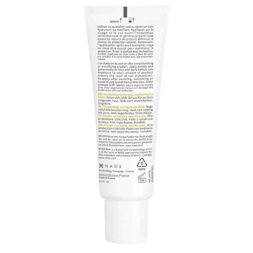 Bioderma - Photoderm AKN Mat SPF30 Matifying Fluid - 40 ml