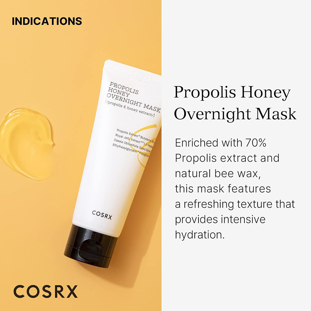 Cosrx - Full Fit Propolis Honey Overnight Mask - 60 ml