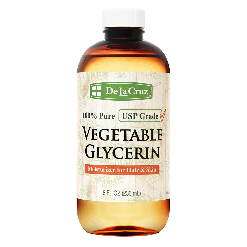 De La Cruz - Pure Vegetable Glycerin for Hair & Skin - 236 ml