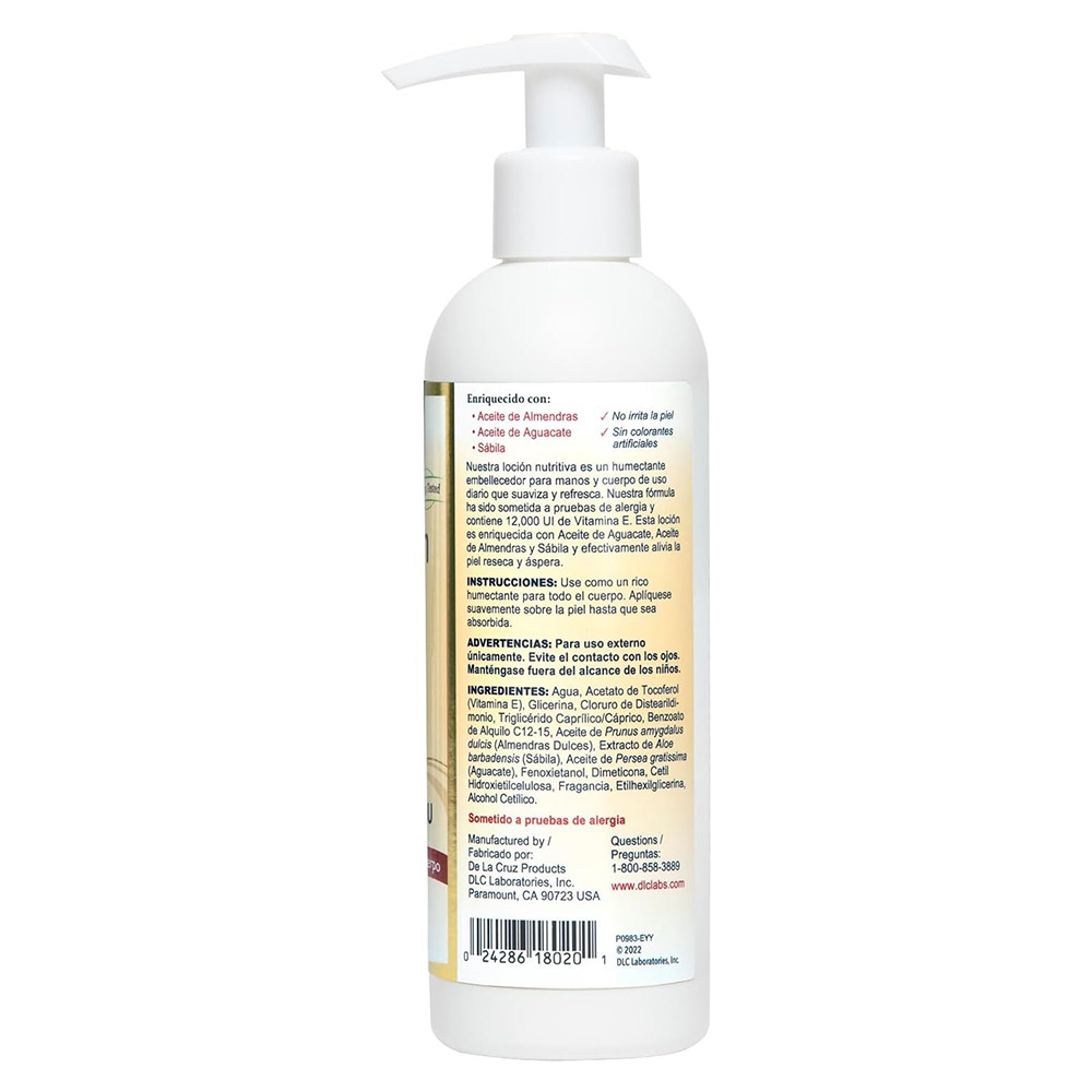 De La Cruz - Vitamin E Moisturizing Body Lotion - 237 ml