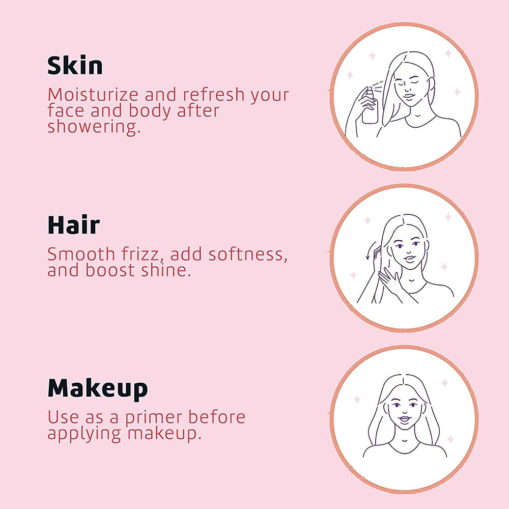 De La Cruz - Glycerin & Rose Water - 236 ml