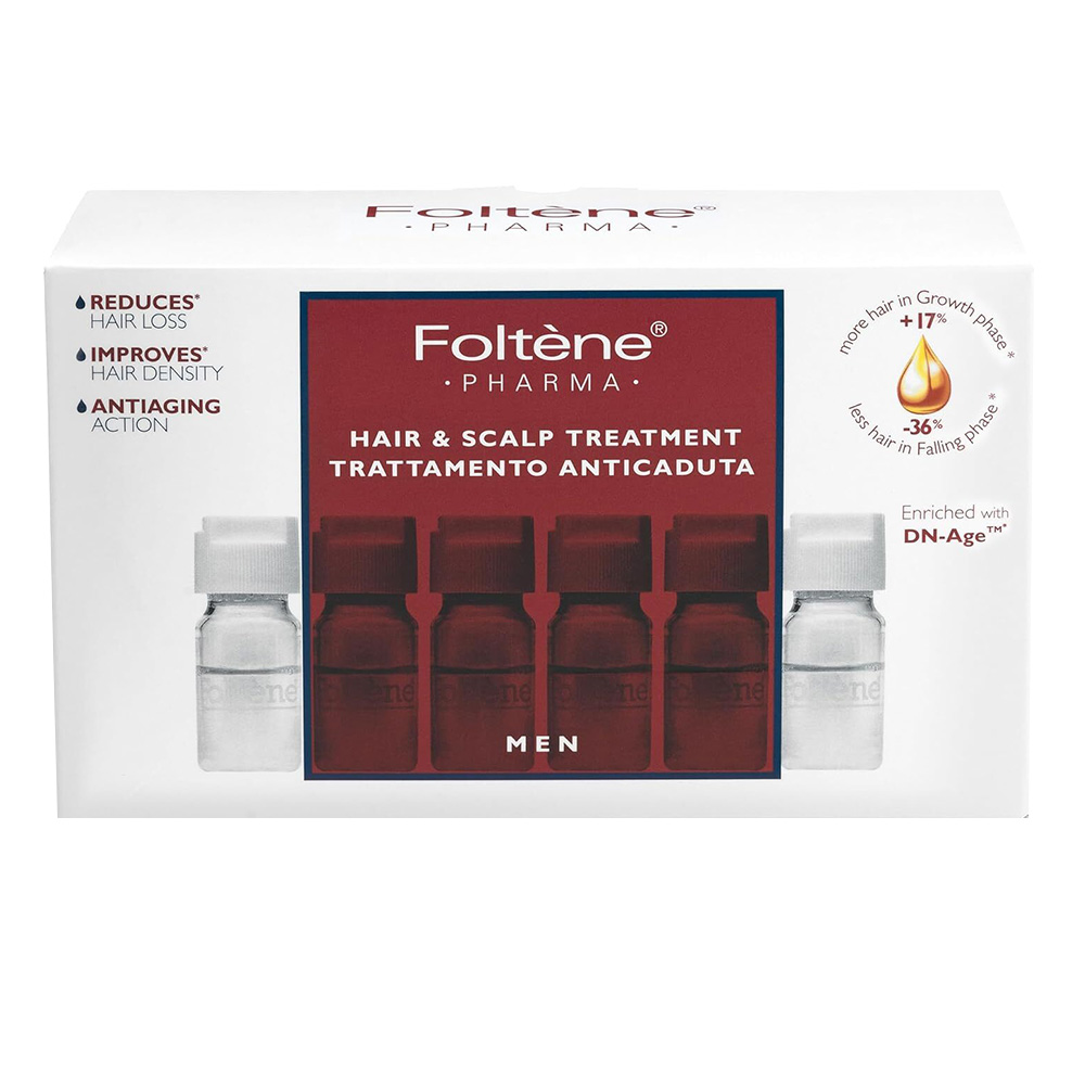 Foltene - Men's Hair Loss Treatment Ampoules - 24 Pcs