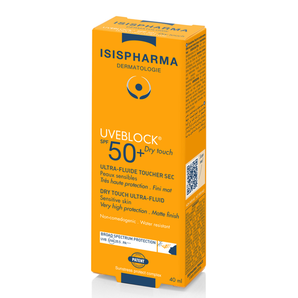 إيزيس فارما - واقي شمس يو في بلوك دراي تاتش بعامل حماية من الشمس 50 - 40 مل