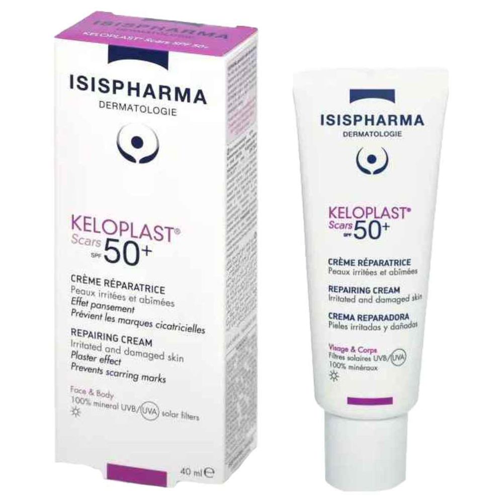 Isis Pharma - Keloplast Scars SPF 50+ Cream - 40 ml