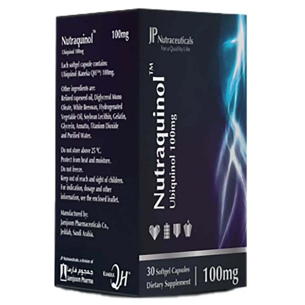 Jamjoom Pharma - Nutraquinol 100mg Capsule - 30 Pcs