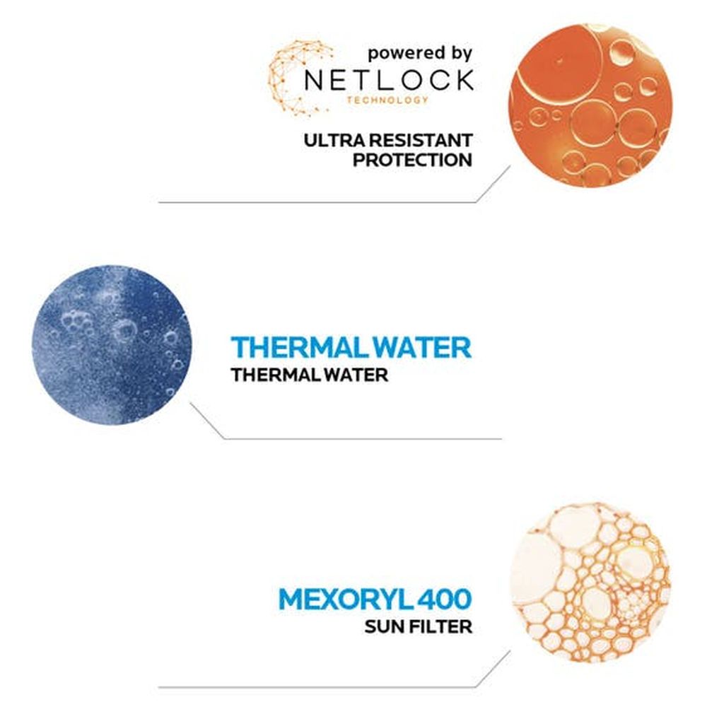 لا روش بوزيه - سائل أنثيليوس يو في ميون 400 الملون بعامل حماية 50+ - 50 مل