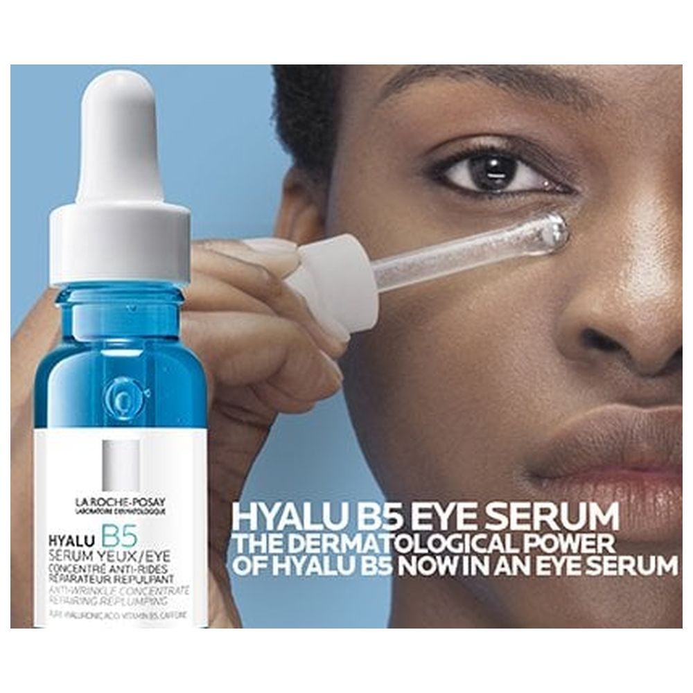 لا روش بوزيه - سيروم العين هيالو بي 5 للهالات السوداء - 15 مل