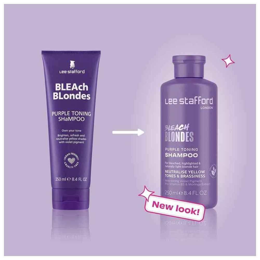 Lee Stafford - Bleach Blondes Purple Reign Shampoo - 250 ml