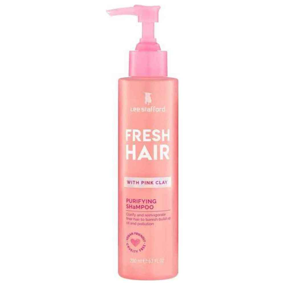 Lee Stafford - Fresh Hair Shampoo w/ Pink Clay - 200 ml