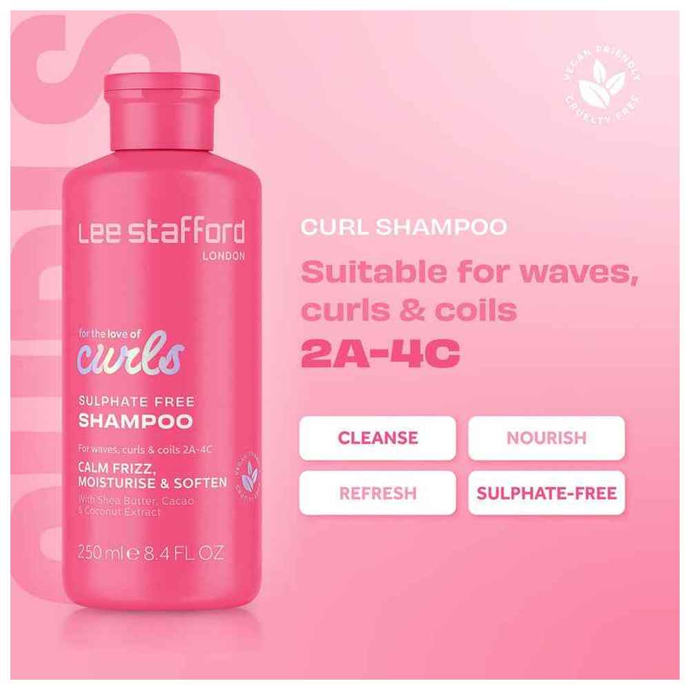 Lee Stafford - For The Love Of Curls Shampoo - 250 ml