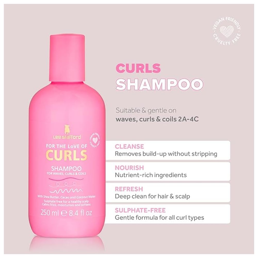 Lee Stafford - For The Love Of Curls Shampoo - 500 ml