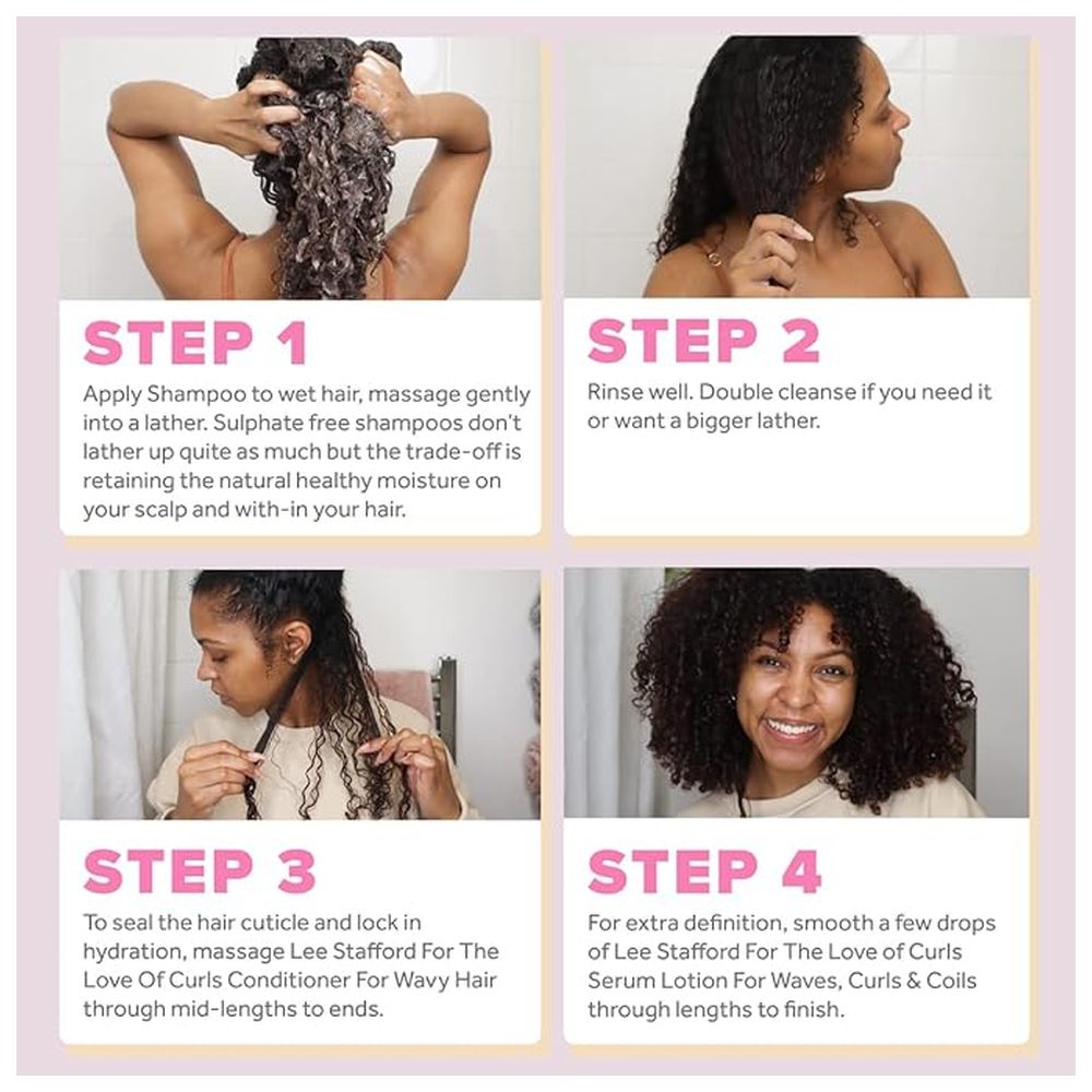 Lee Stafford - For The Love Of Curls Shampoo - 500 ml