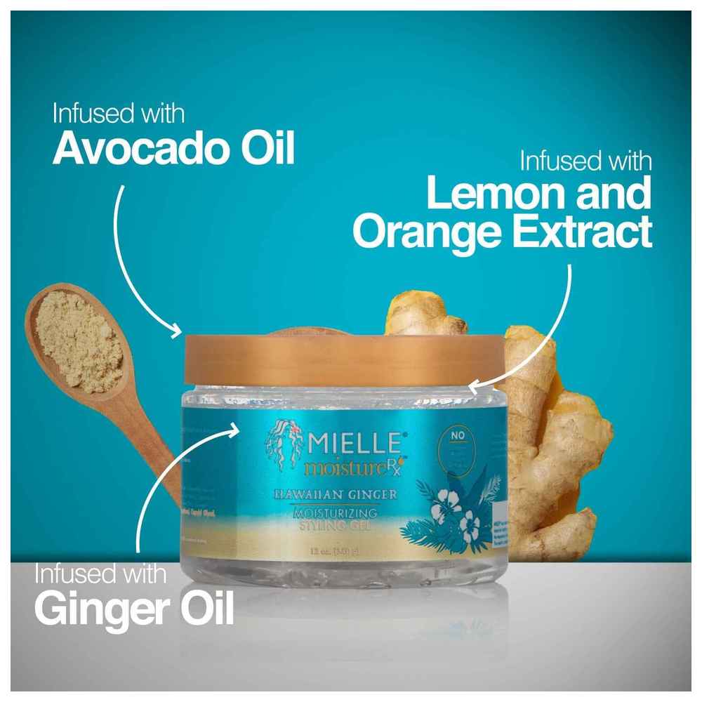 Mielle - Hawaiian Ginger Styling Gel - 340 gm
