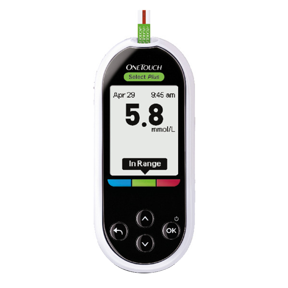 One Touch - Select Plus Flex Blood Glucose Monitor - Black